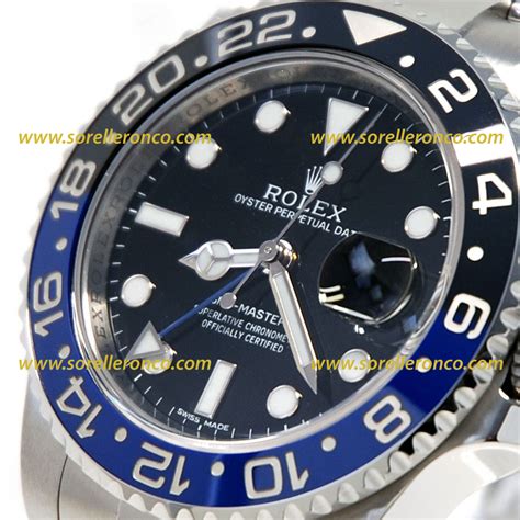 rolex gmt ghiera ceramica blu e nera|Rolex GMT Master 2 Ceramica usato e nuovo prezzo.